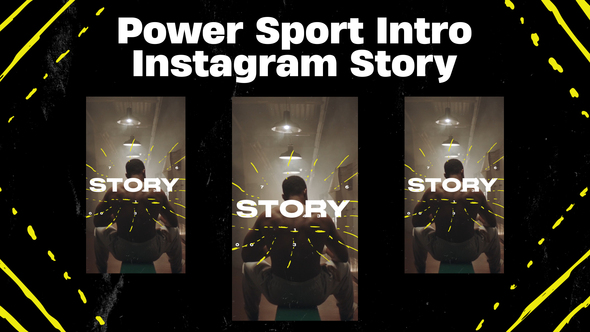 Power Sport Intro Instagram Story