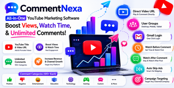 CommentNexa | Comment Manager for YouTube