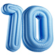 Squishy Inflatable Numbers for Element 3D Cinema 4D & After Effects - 3DOcean Item for Sale