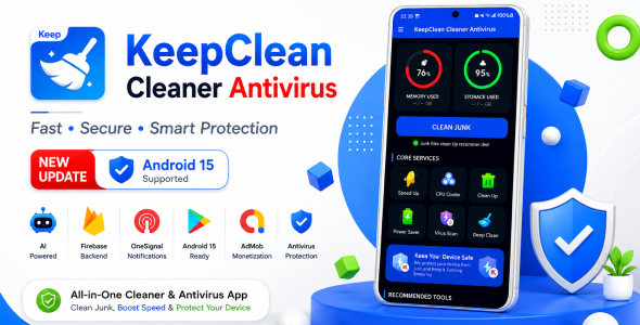 KeepClean Cleaner, Antivirus  N1