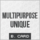 Multipurpose Unique Pack of Business Cards - GraphicRiver Item for Sale