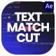 Text Match Cut - VideoHive Item for Sale