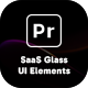 SaaS Glass UI Elements - VideoHive Item for Sale