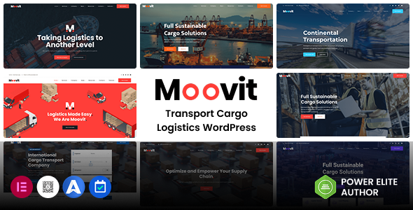 Moovit Transportation Logistics | WordPress Theme