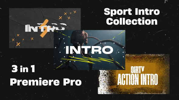 Sport Intro Collection Mogrt