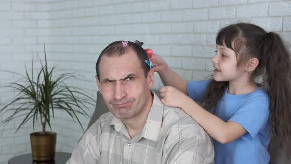 Hair for dad. 