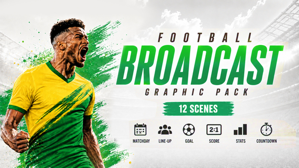 Football Broadcast Graphic Pack