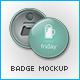 Bottle Opener Button Badge Mockup - GraphicRiver Item for Sale