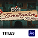 Documentary Titles - VideoHive Item for Sale