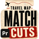 Travel Map Match Cut Story Template for Premiere Pro – 15 Scenes - VideoHive Item for Sale