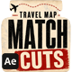 Travel Map Match Cut Story Template for After Effects – 15 Scenes - VideoHive Item for Sale