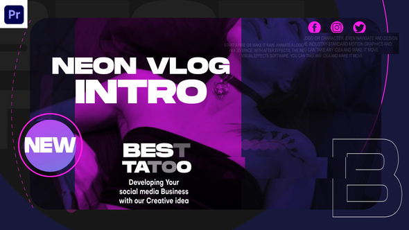 Neon Trendy Vlog