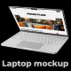 Simple Laptop Mockup Video Thumbnail