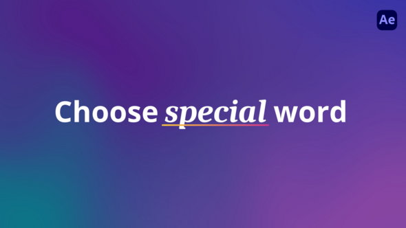 Text Animation - AE