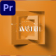 Modern Corporate Logo Sting - Premiere Pro - VideoHive Item for Sale