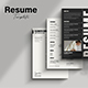 Resume - CV - Letter Template