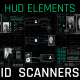 HUD Elements ID Scanners - Futuristic Biometric Interface Pack For Premiere Pro - VideoHive Item for Sale