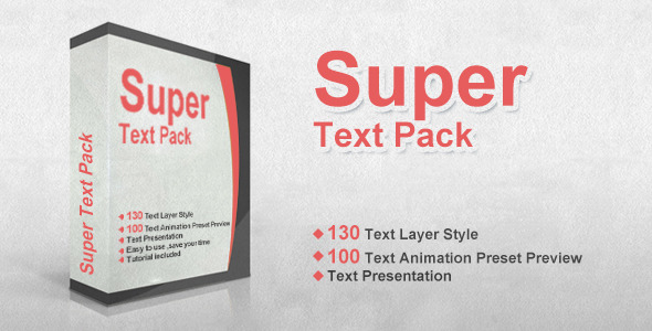 Super Text Pack