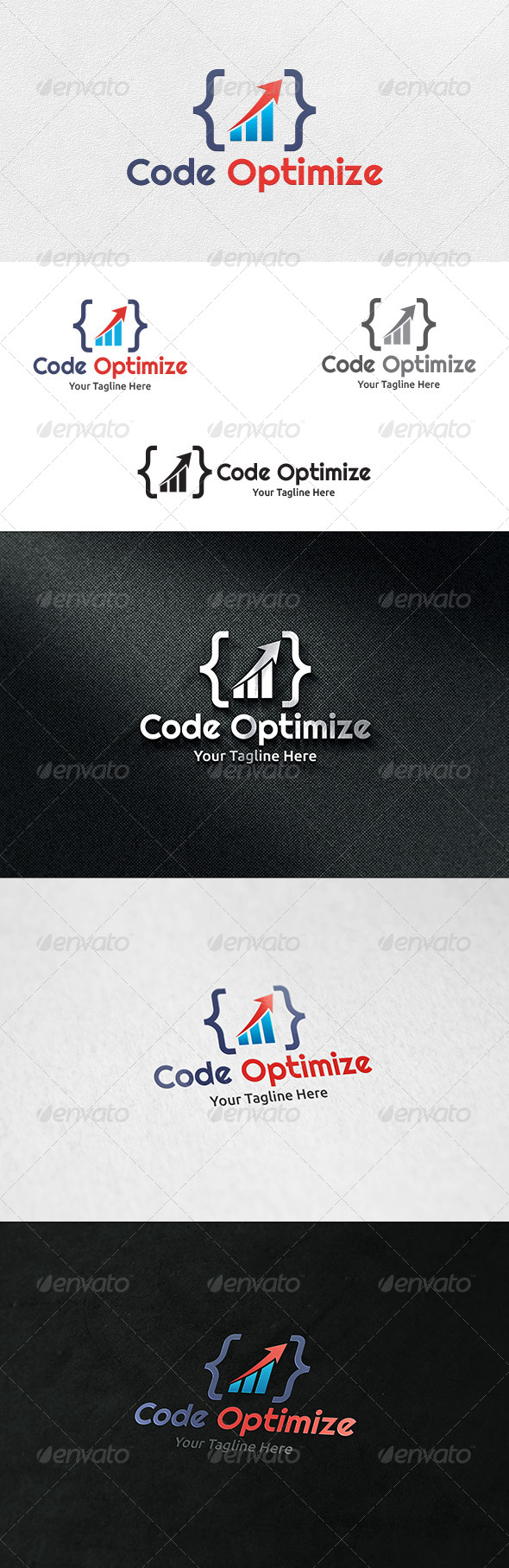 Code Optimize - Logo Template