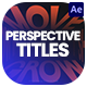 Perspective Kinetic Titles - VideoHive Item for Sale