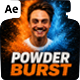 Powder Burst Logo Reveal for After Effects – Dust Particle Splash Opener - VideoHive Item for Sale
