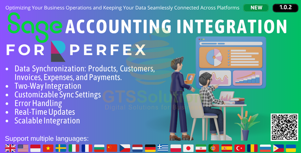 Sage Accounting Integration module for Perfex CRM