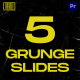 Grunge Slides Mogrt - VideoHive Item for Sale