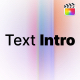 Text Intro \ FCPX - VideoHive Item for Sale
