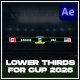 Lower Thirds for Football Cup 2026 - VideoHive Item for Sale