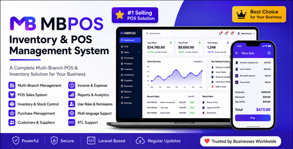 MB POS Inventory & Stock Management System