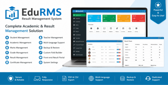 EduRMS – Result Management System