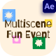 Multiscene Fun Event - VideoHive Item for Sale
