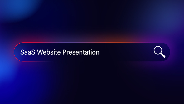 SaaS Website Presentation and App Promo Animation Template