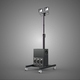 Mobile Battery Lighting Tower Dual Led Lamp Light Studio Scene - 3DOcean Item for Sale