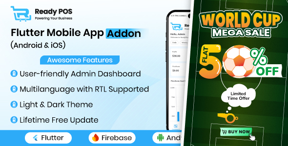 Ready POS - Mobile POS Inventory Management System Addon
