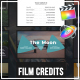 Film and Movie Credits | FCPX - VideoHive Item for Sale