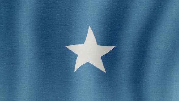 The National Flag of Somalia