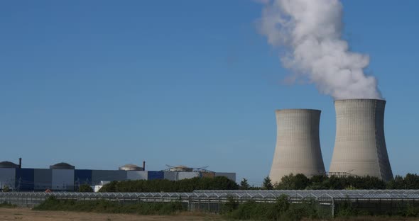 Nuclear power station,Dampierre-en-Burly,  France