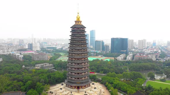 Acient China Tower