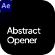Abstract Opener - VideoHive Item for Sale