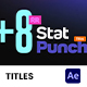 Stat Punch Titles - VideoHive Item for Sale