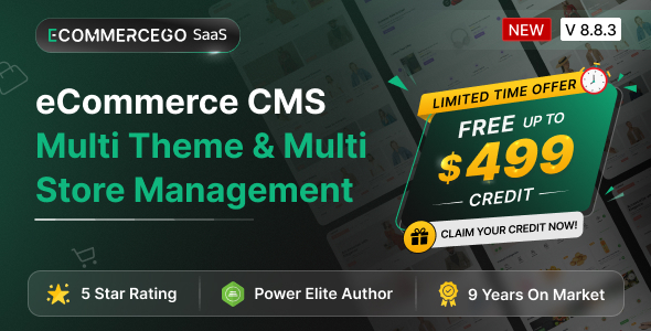 eCommerce CMS SaaS – Multi-Store eCommerce Management & Order Processing System