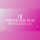 Storyline Deck | Presentation Title Scenes for Premiere Pro - VideoHive Item for Sale