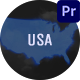 USA Map – United States of America MOGRT Kit - VideoHive Item for Sale