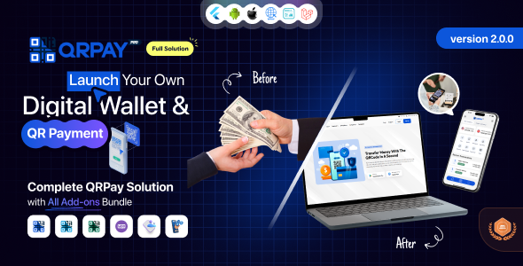 QRPay Pro - Complete QRPay Solution with All Add-ons Bundle