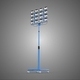 Telescopic Mast Light Tower Stadium Stadion Floodlight Lighting - 3DOcean Item for Sale