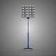 Portable Wheeled Light Highmast Tower Stadium Stadion Lighting - 3DOcean Item for Sale