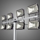 Light Pole 8 Array Led Lamp Tower Rack Holder Bracket Mounting - 3DOcean Item for Sale