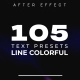 Colorful Motion Typography Presets - VideoHive Item for Sale