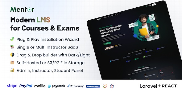 Mentor LMS - Learning Management System